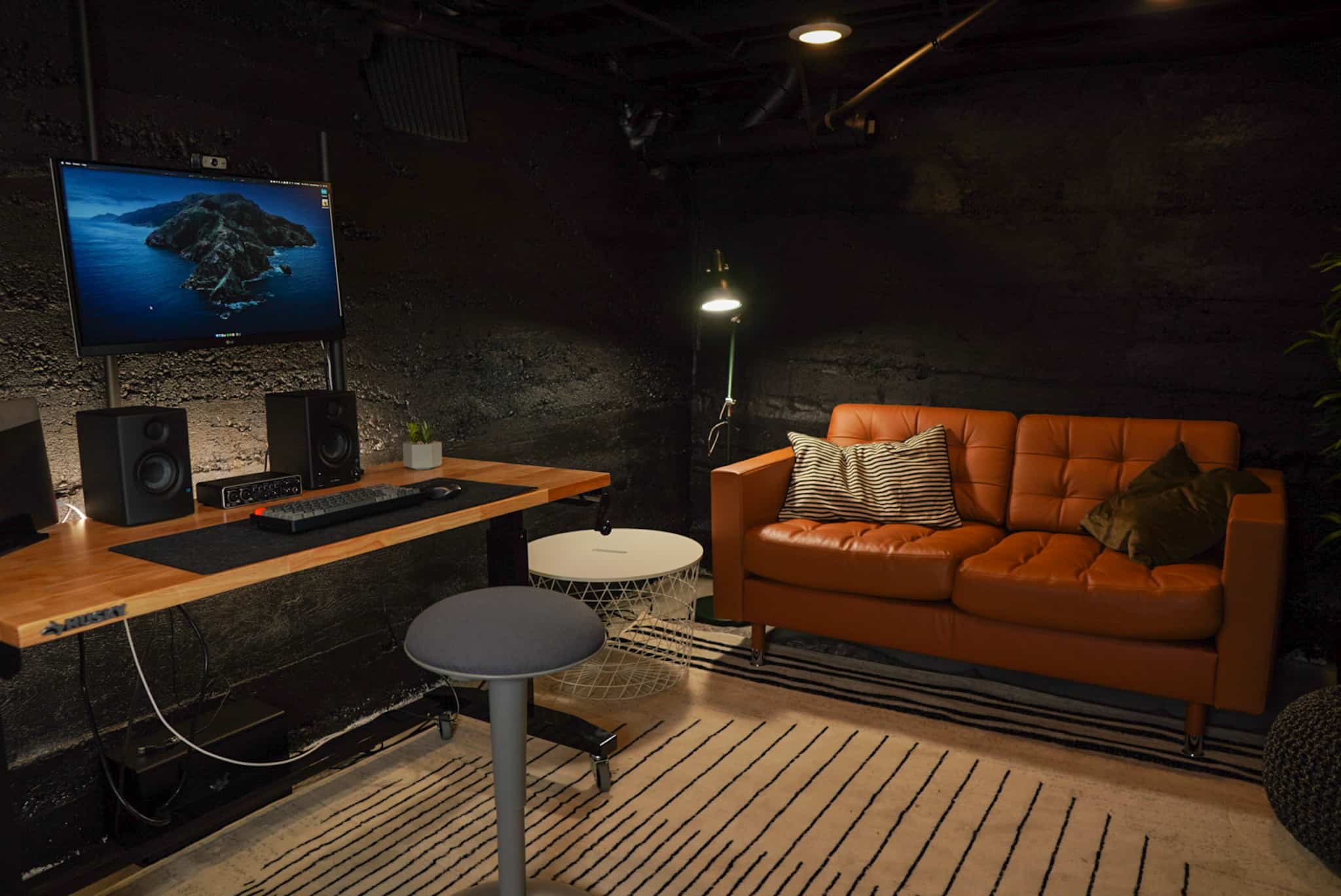 DYEB Basement Office Makeover