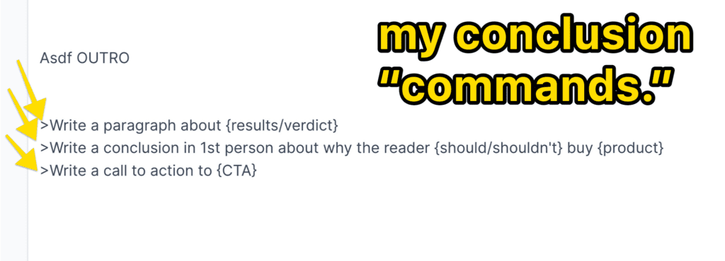 jasper recipe commands